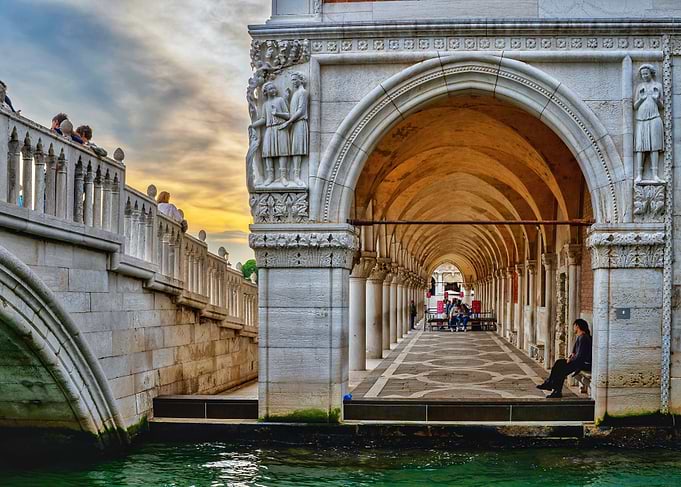 Venice Bridge and Arches