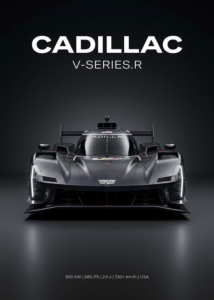 Cadillac V-Series.R Race Car