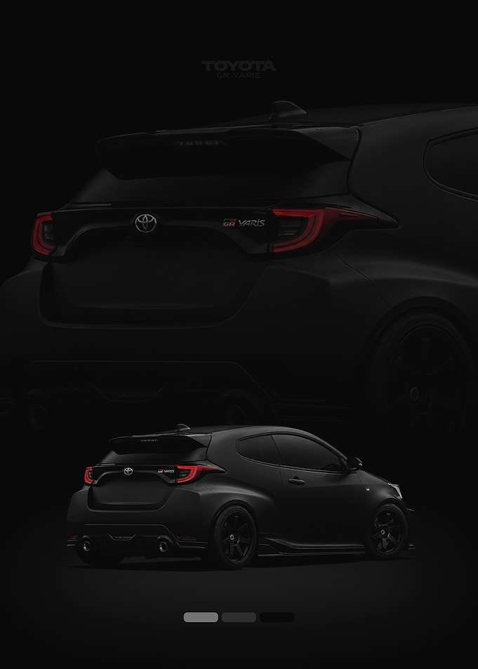 Black Toyota GR Yaris