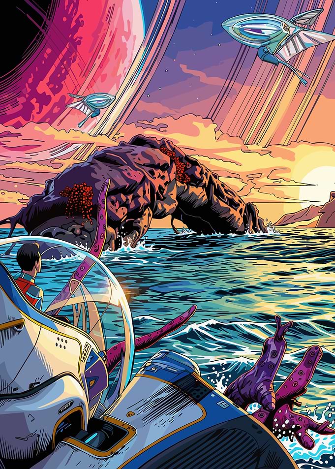 Alien Planet Exploration
