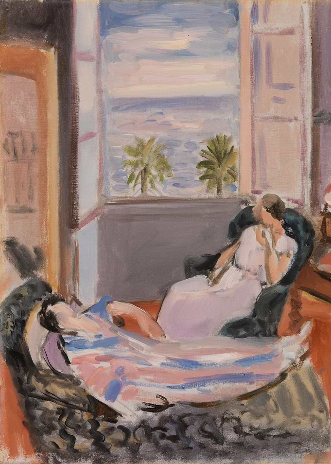 Two Women by the Sea