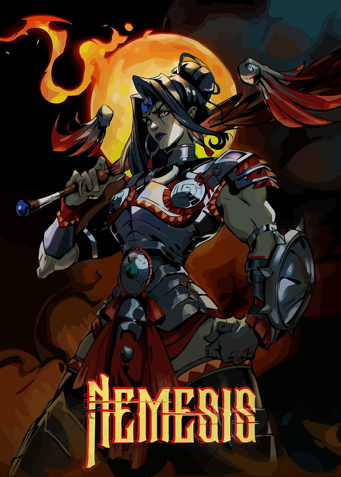 Nemesis Warrior Character Game Fan Art