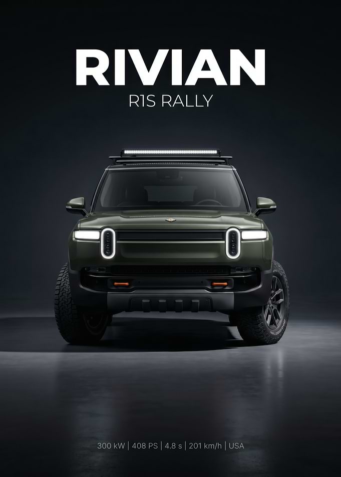 Rivian R1S Rally Electric SUV