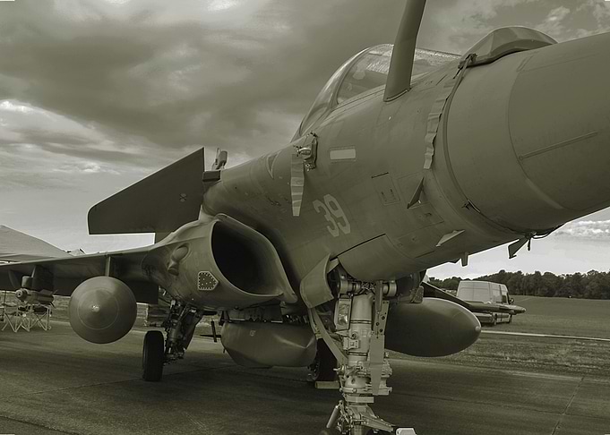 Fighter Jet on Tarmac
