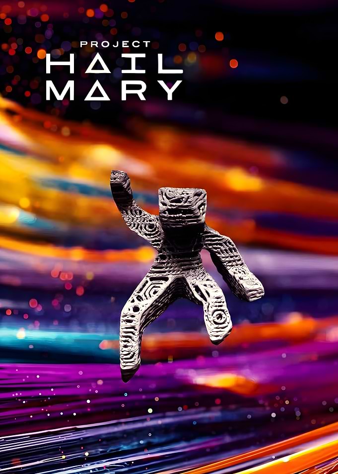 Project Hail Mary Sci-Fi Poster
