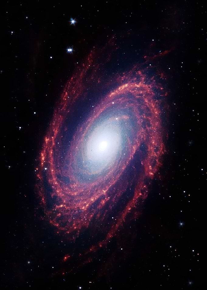 Spiral Galaxy in Deep Space
