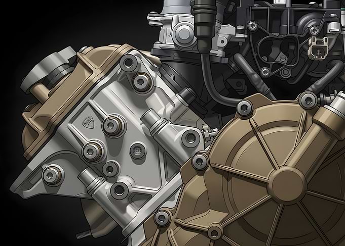 Ducati V4 Engine (Desmosedici Stradale, Panigale)
