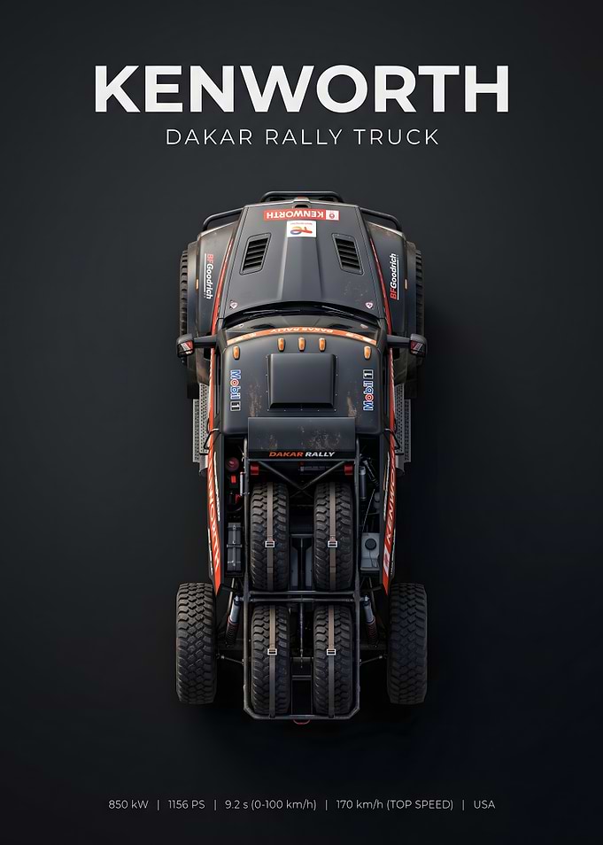 Kenworth Dakar Rally Truck