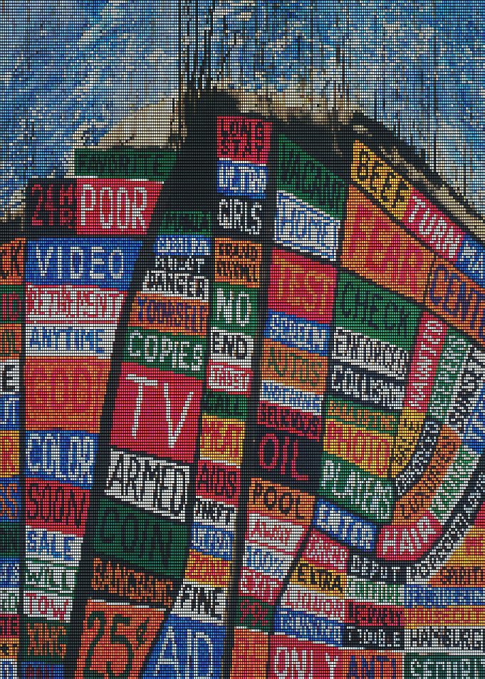 Collage of Text and Signs