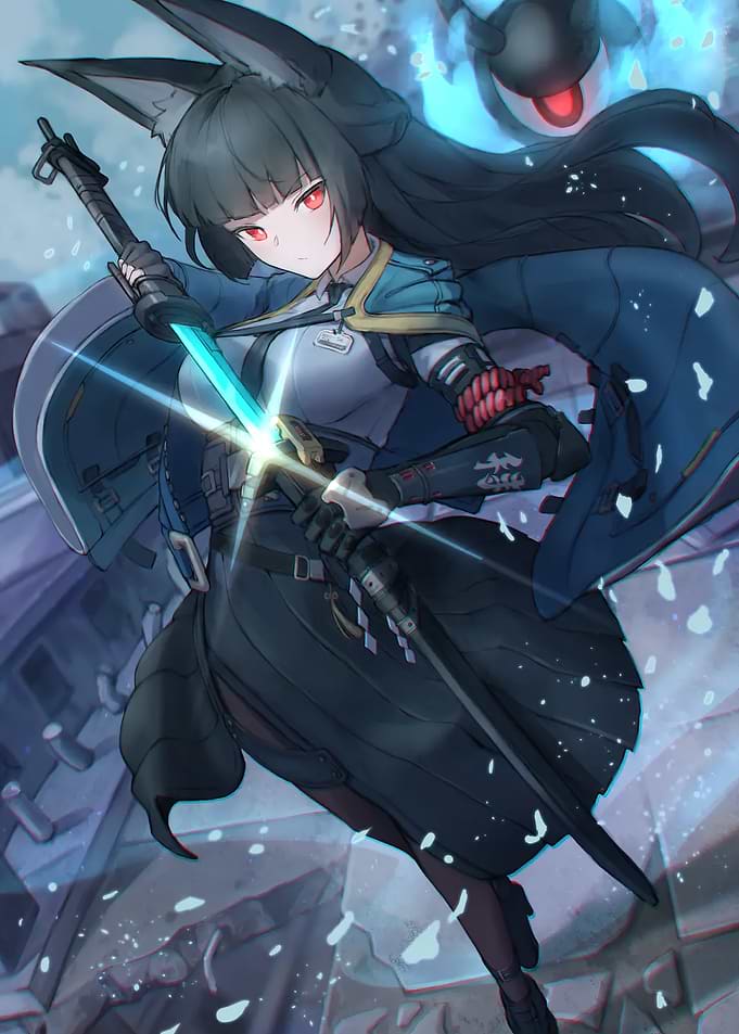 Girl with Sword