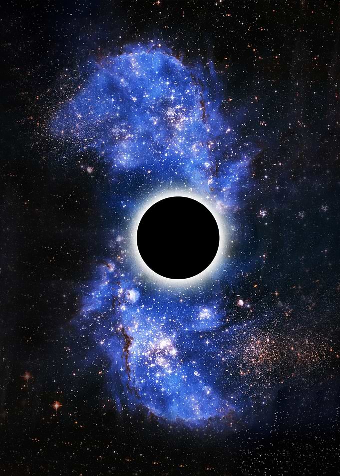 Black Hole in Nebula