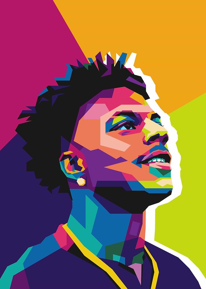 popular live streamer pop art