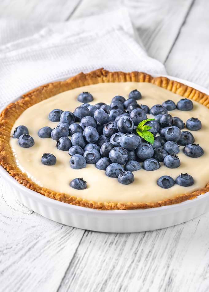 Blueberry Cheesecake Tart