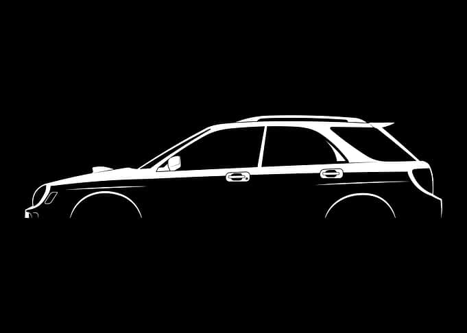 Impreza WRX Wagon (2000) Silhouette