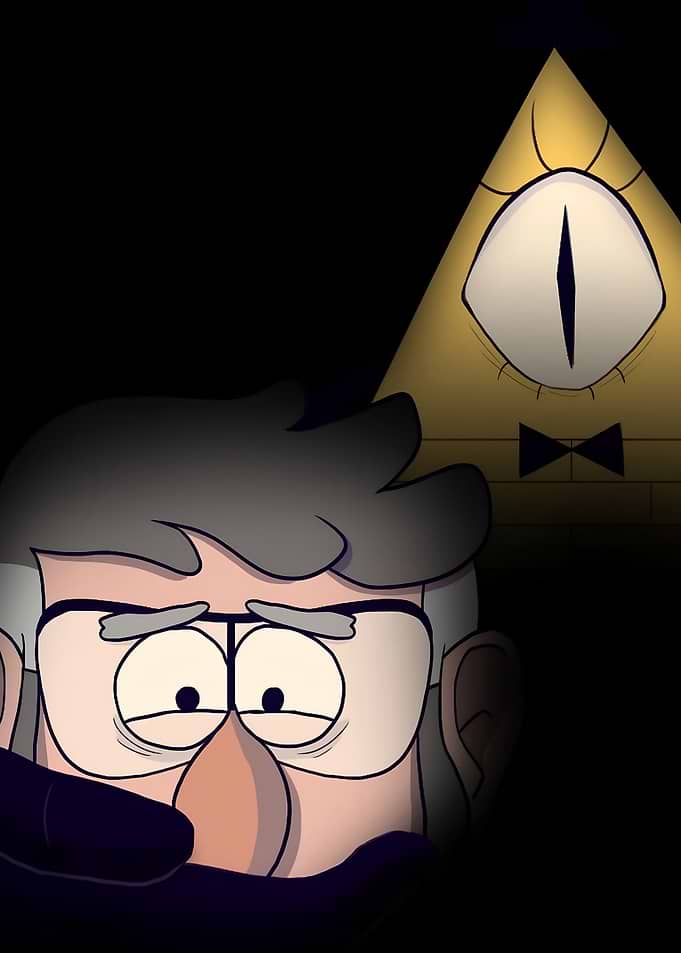 Bill Cipher and Stan Pines