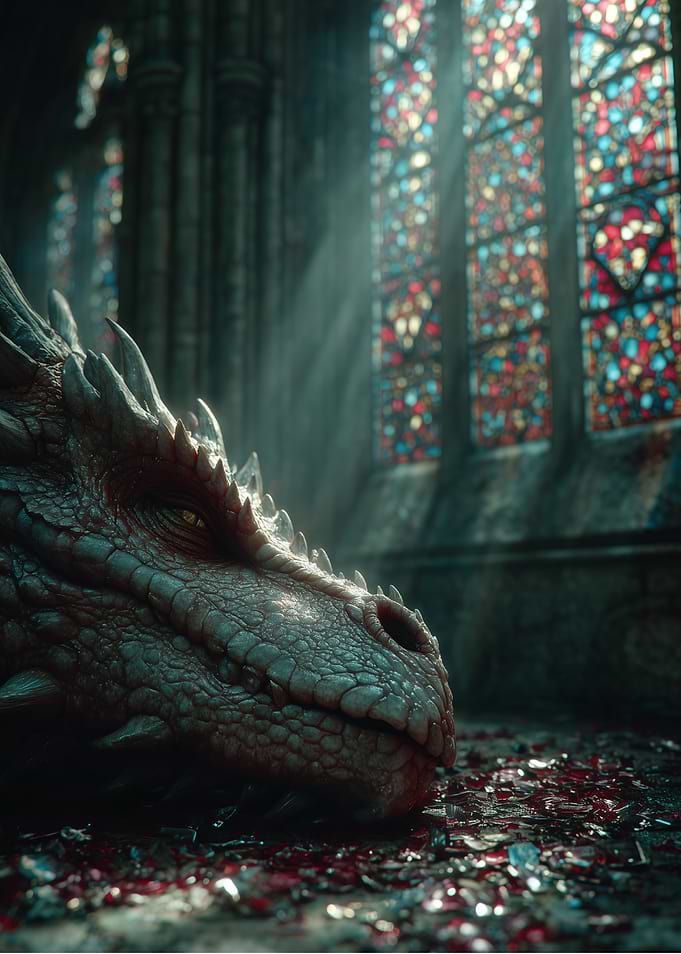 Dragon in a Cathedral
