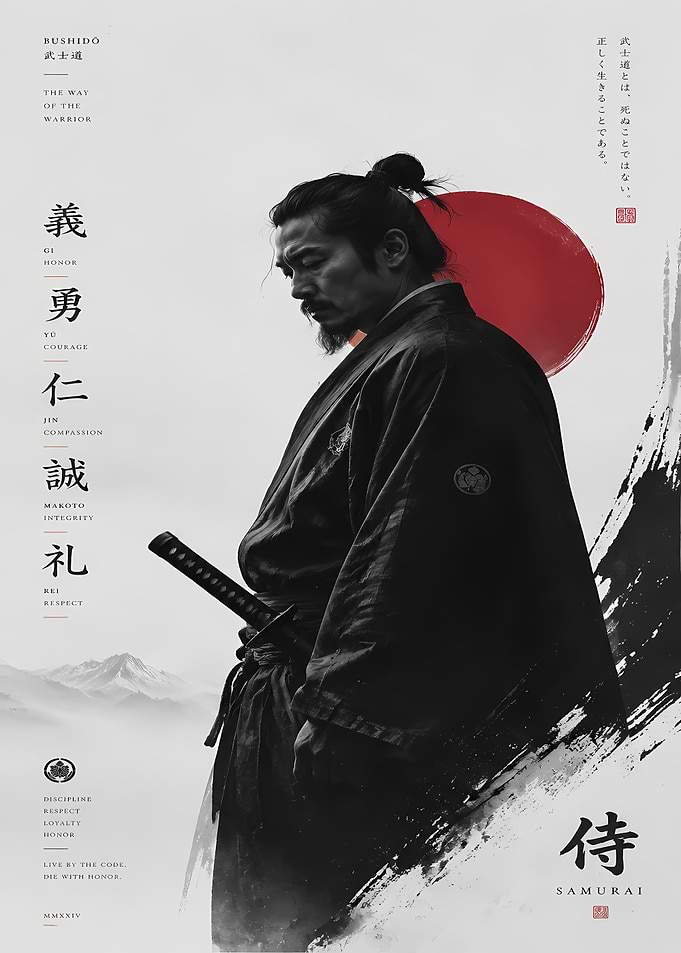 Samurai Warrior with Katana