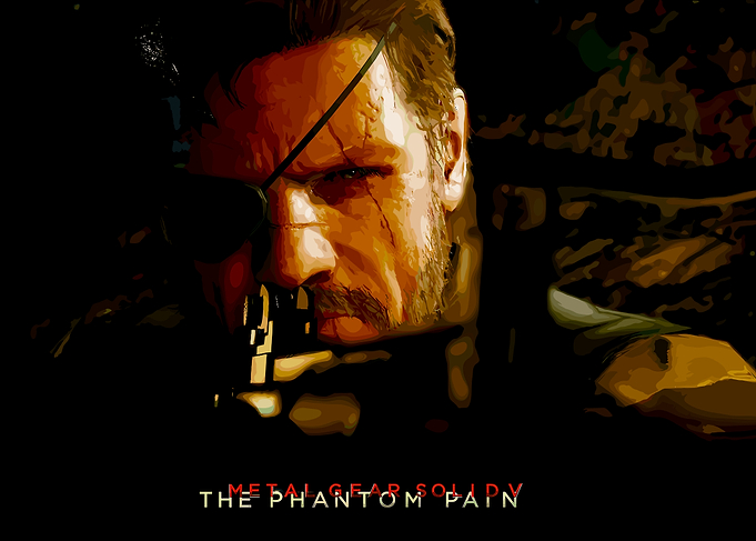 Metal Gear Solid The Phantom Pain Poster