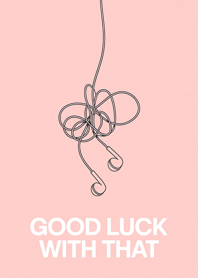 Good Luck With That