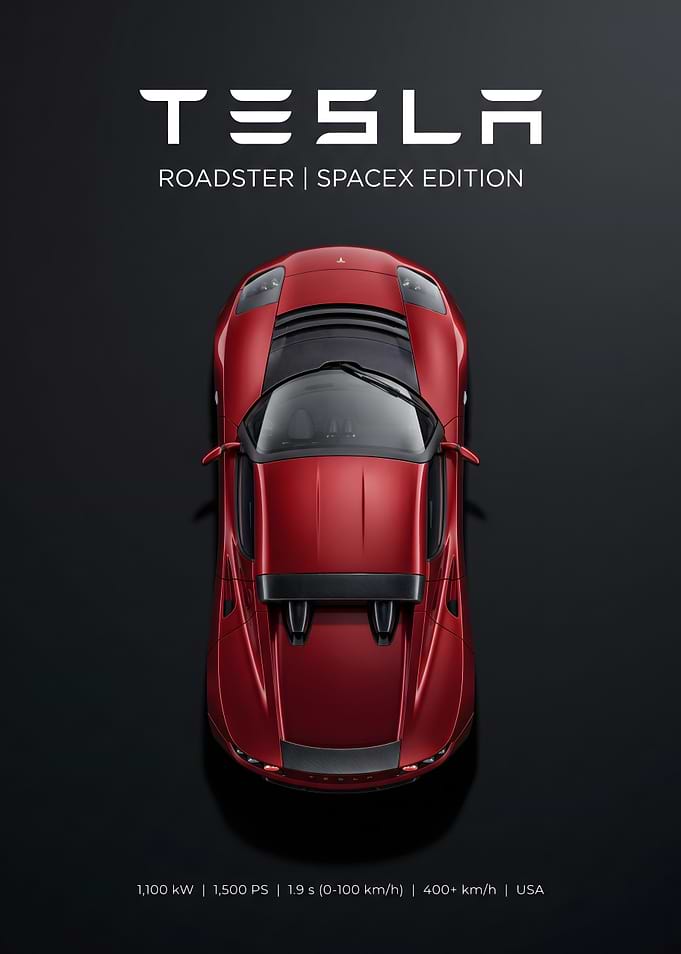 Tesla Roadster SpaceX Edition