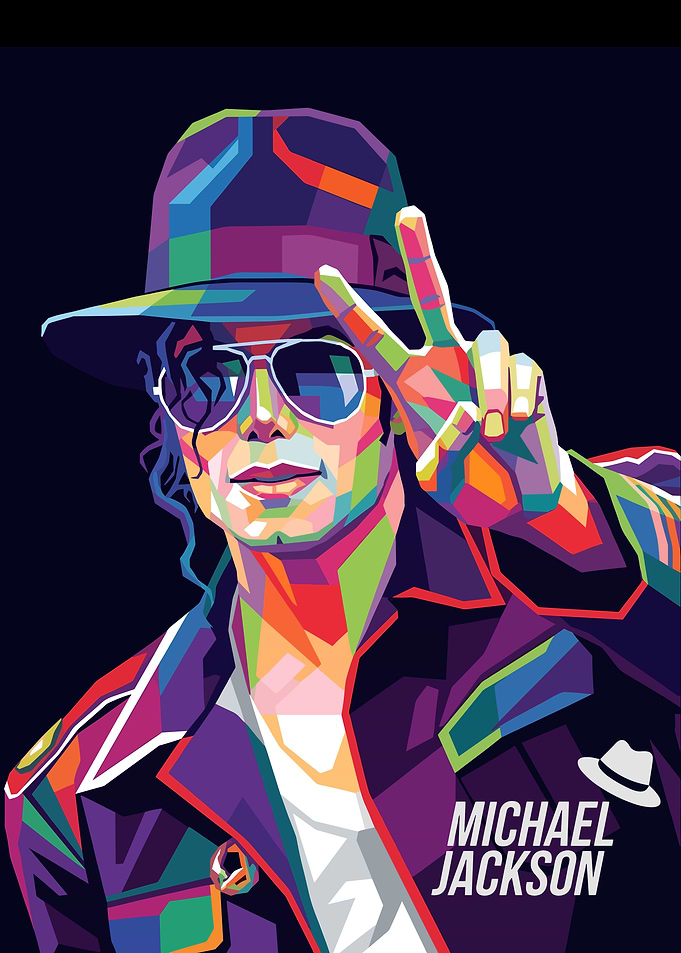 Michael Jackson Pop Art Portrait
