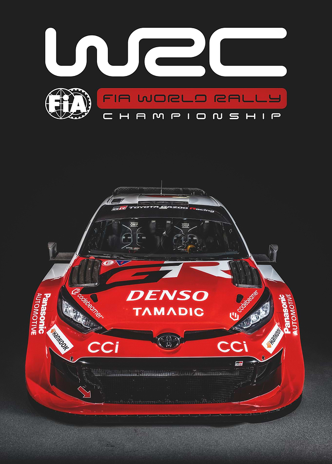 WRC Toyota Rally Car