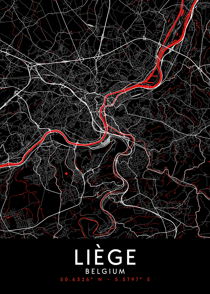 Liège Dark Map