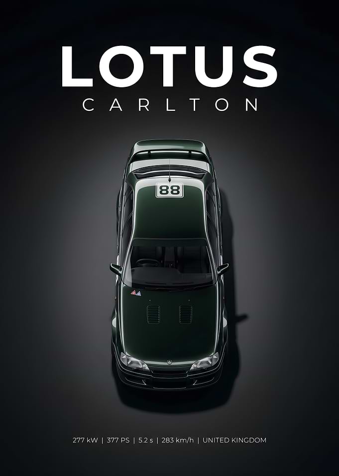 Lotus Carlton Top View