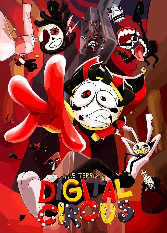 The Terrible Digital Circus Poster