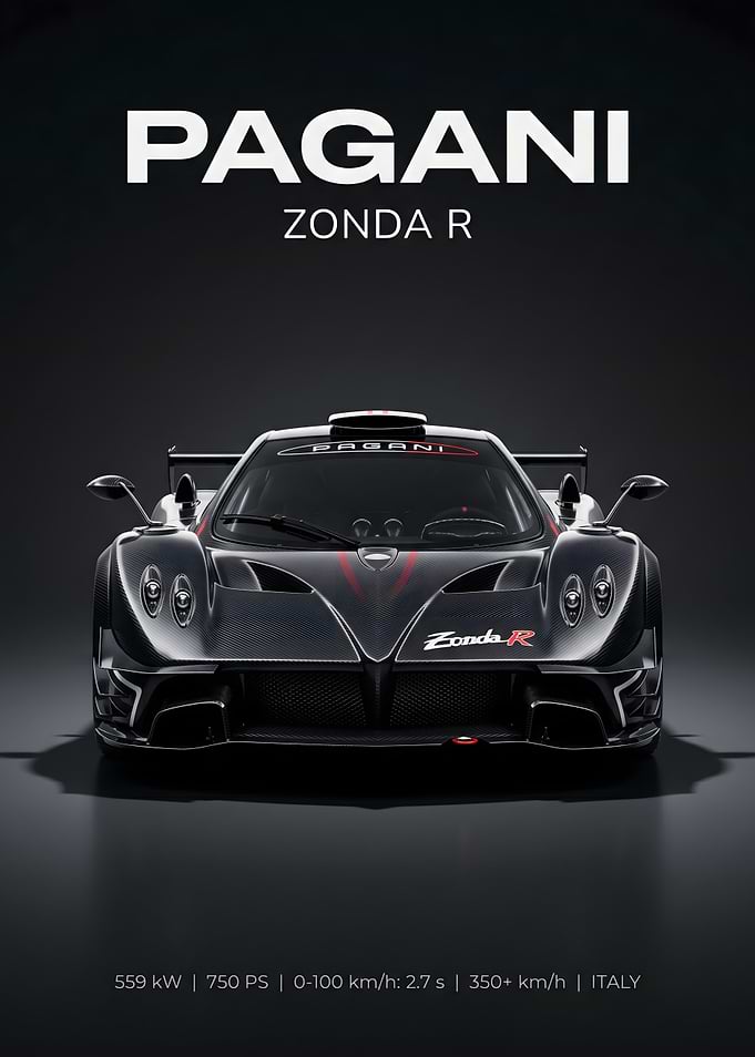 Pagani Zonda R Supercar