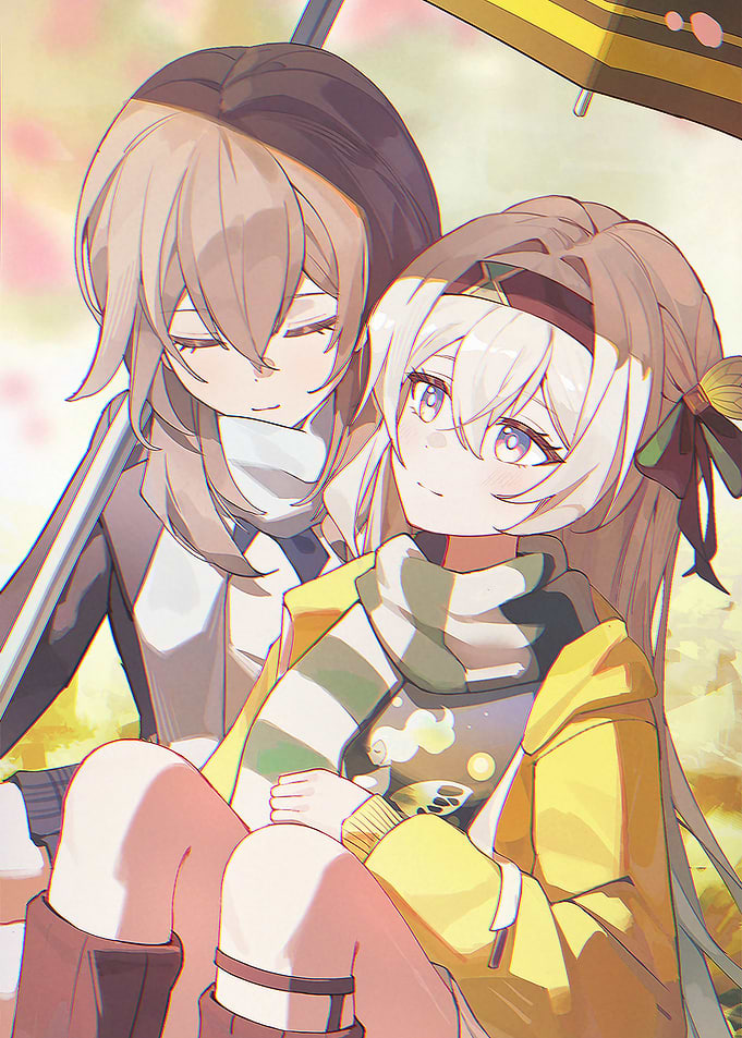 Stelle and Firefly Honkai Star Rail