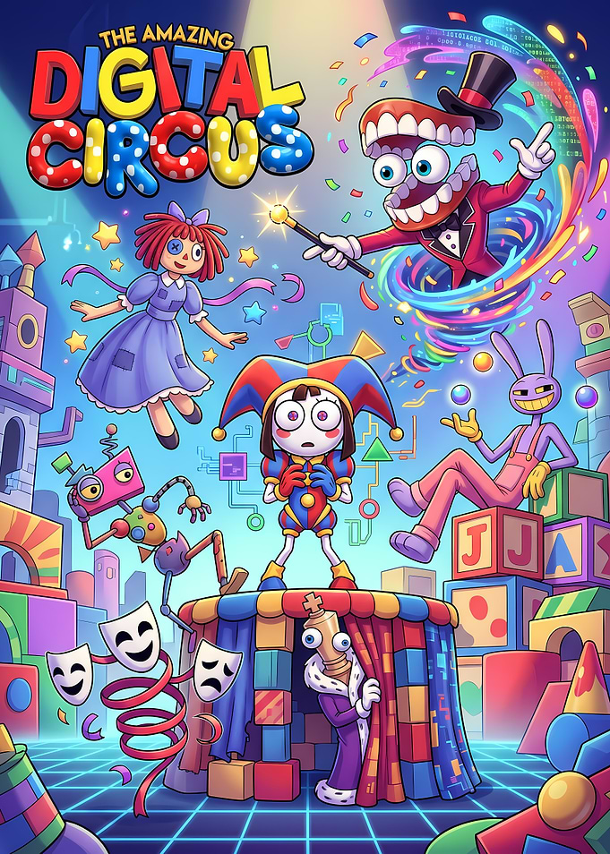 The Amazing Digital Circus Characters