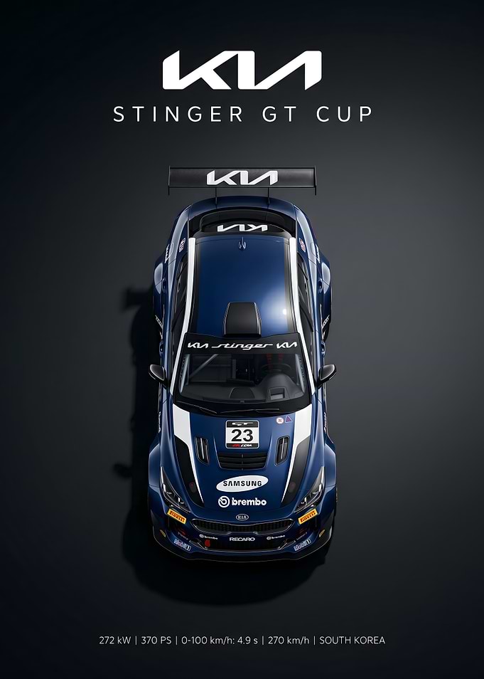 Kia Stinger GT Cup Race Car