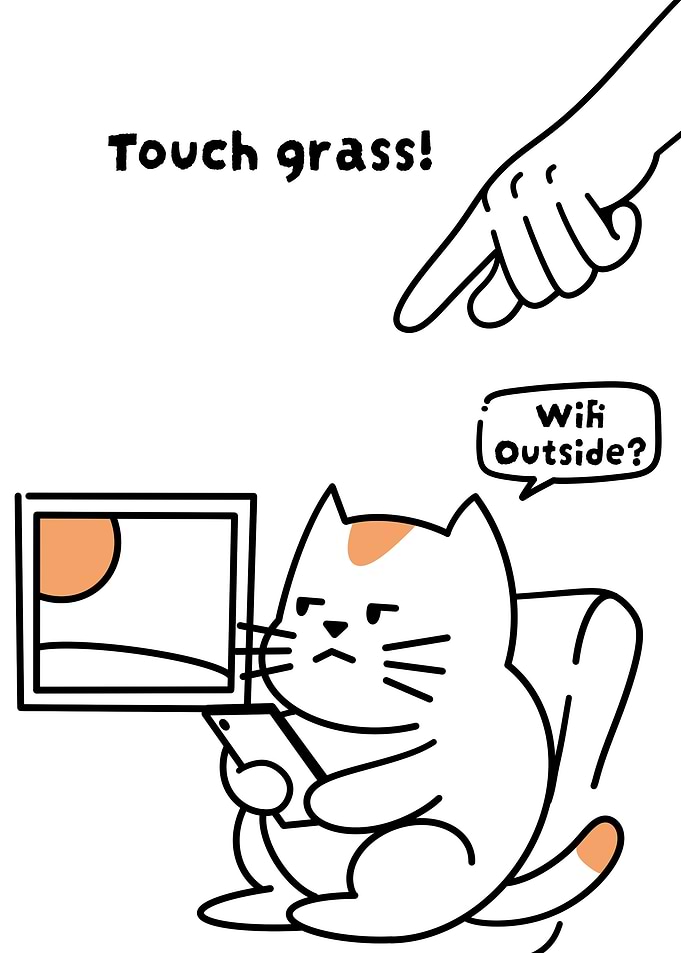 Cat wants WiFi outside