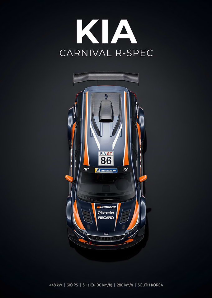 Kia Carnival R-Spec Race Car