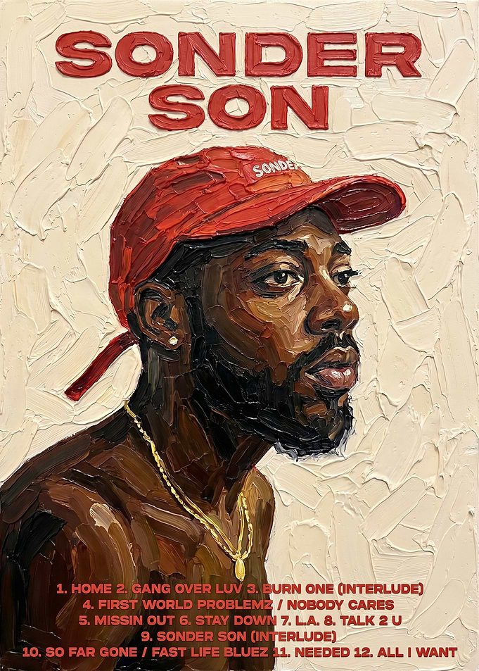 Sonder Son Album Cover Painting