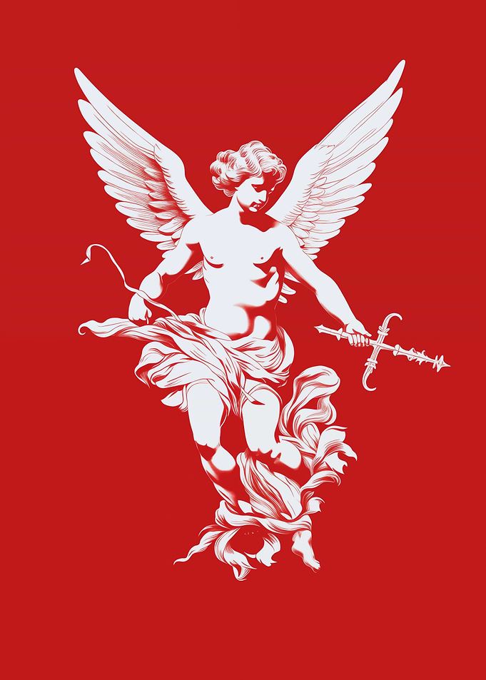Cherub with Bow and Arrow