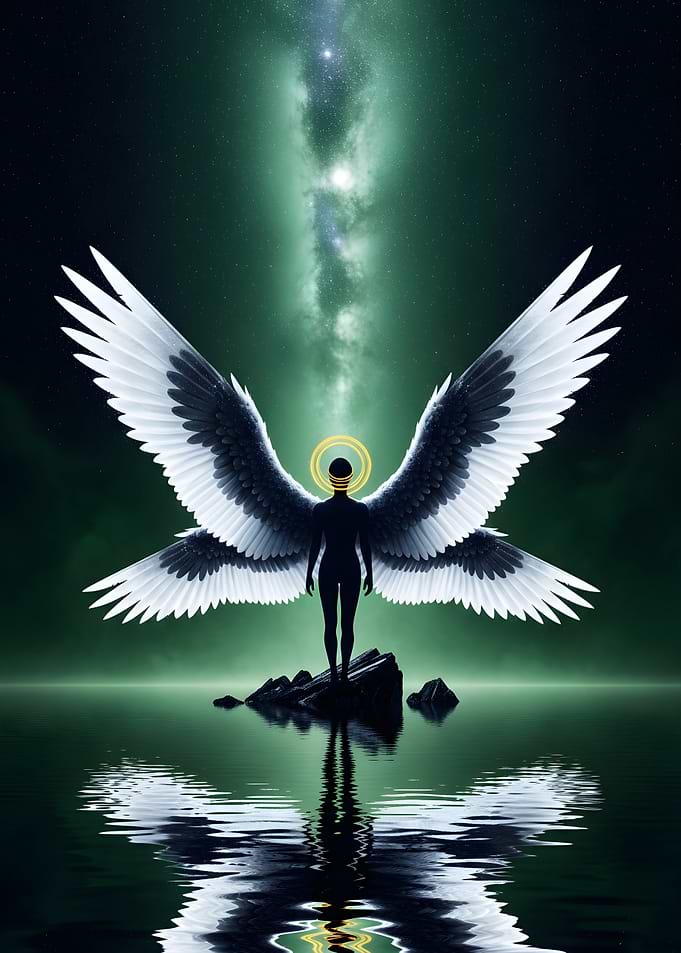 Angel in a Cosmic Landscape
