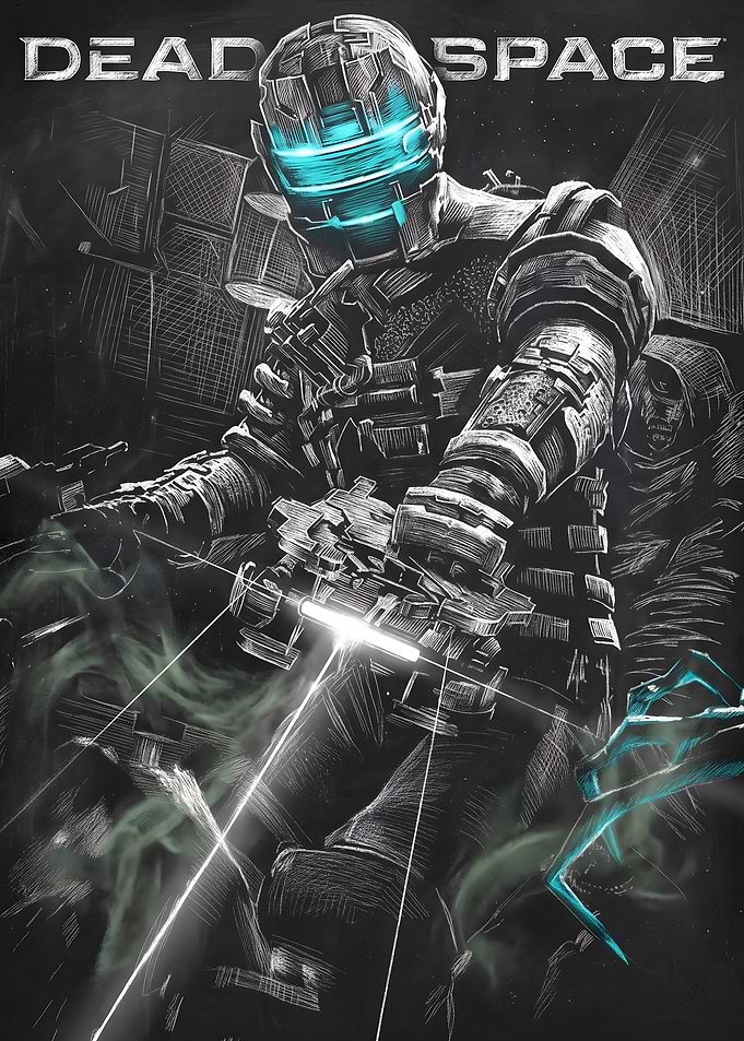 Dead Space Video Game Poster