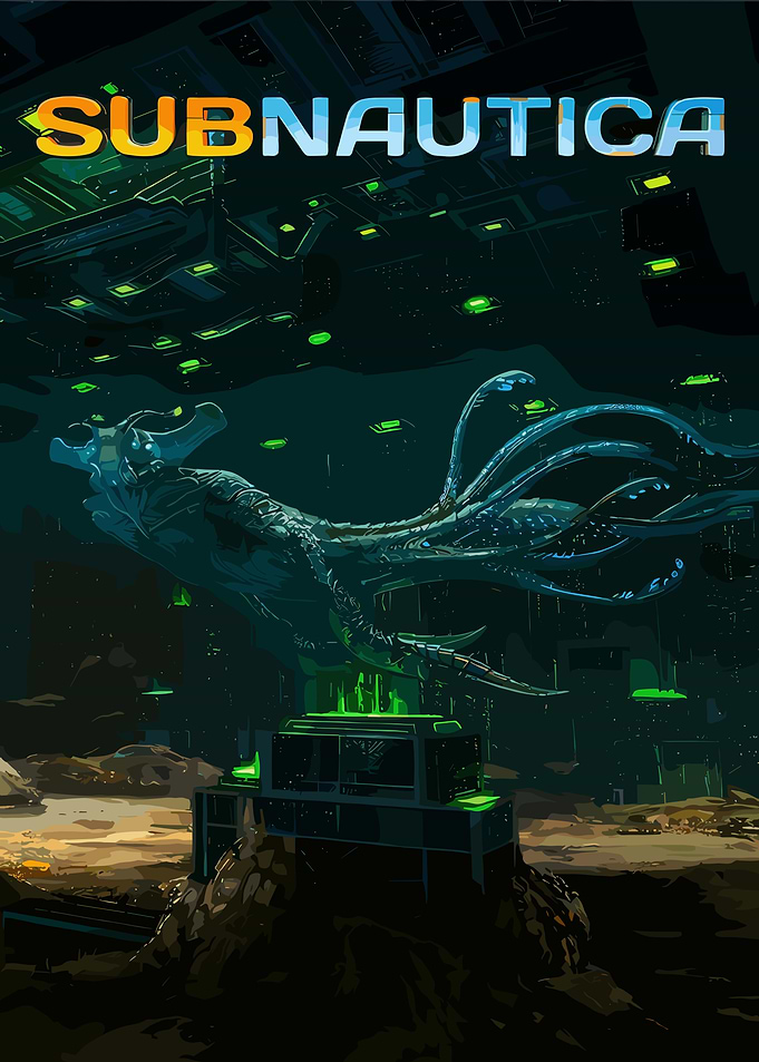 Subnautica Game Poster