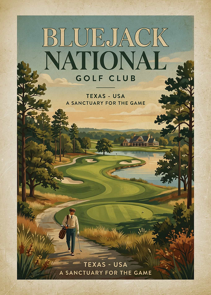 Bluejack National Golf Club Poster