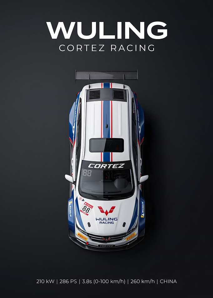 Wuling Cortez Racing Car