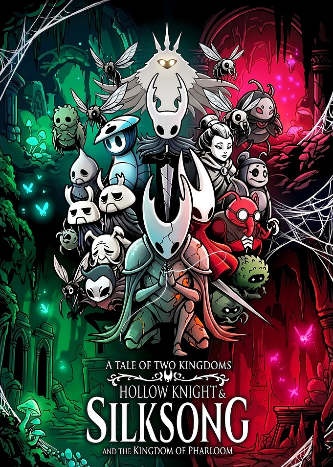 Hollow Knight & Silksong Poster