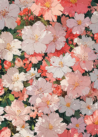 Vibrant Floral Pattern