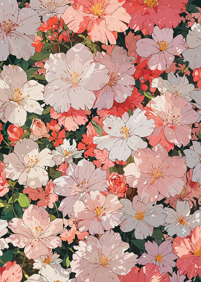 Vibrant Floral Pattern