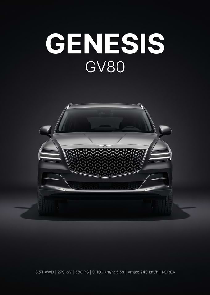 Genesis GV80 Front View