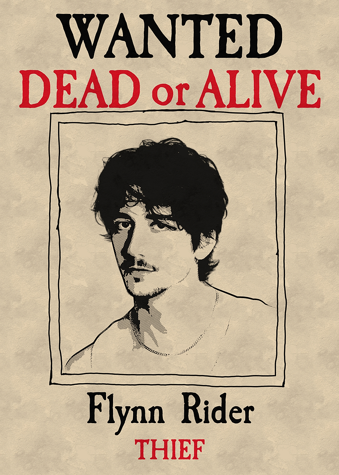 Wanted Poster Flynn Rider