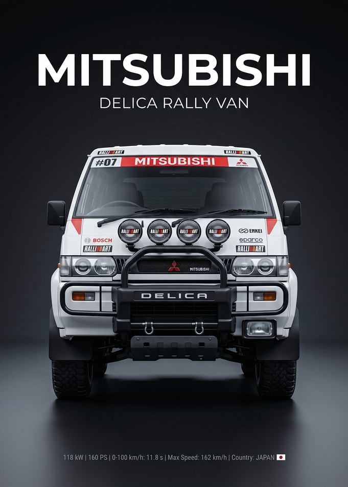 Mitsubishi Delica Rally Van