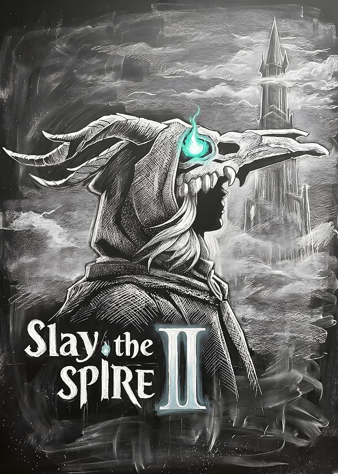 Slay the Spire II Chalk Art