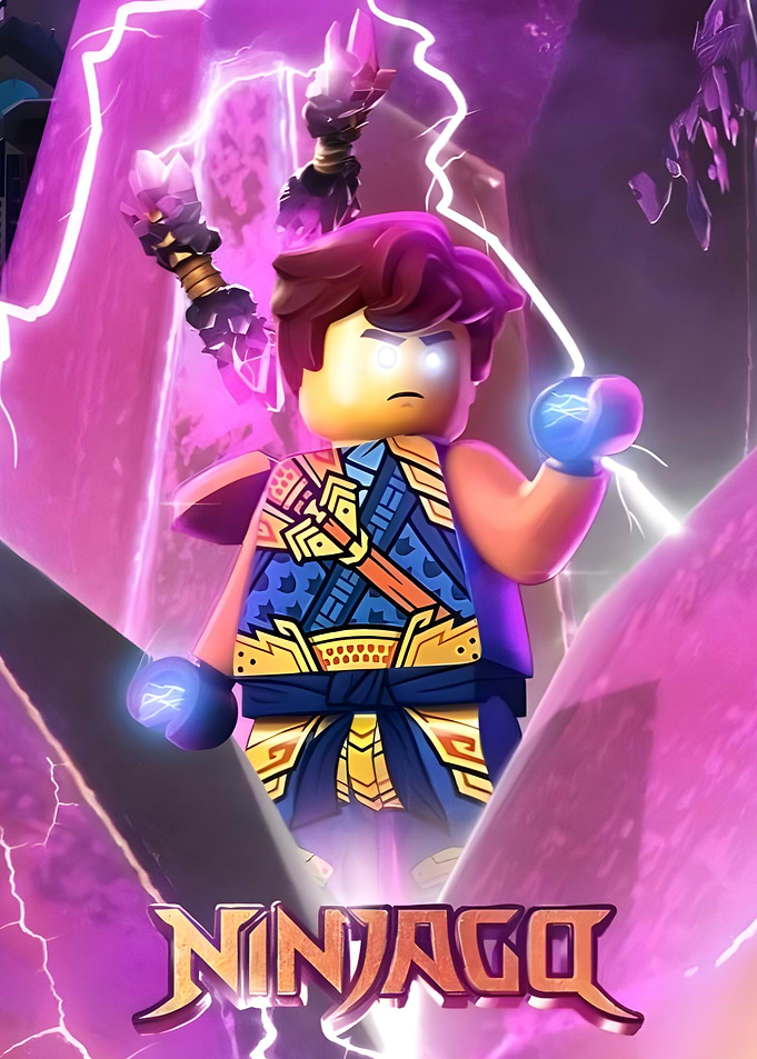 Lego Ninjago Character with Lightning Powers